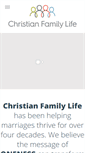 Mobile Screenshot of christianfamilylife.com